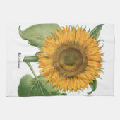  zonnebloem door Basilius Besler Theedoek (Horizontaal)