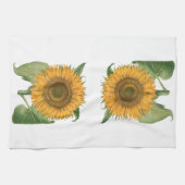  zonnebloem door Basilius Besler Theedoek (Horizontaal)