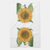  zonnebloem door Basilius Besler Theedoek (Verticaal)