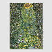 Zonnebloem door Gustav Klimt (Voorkant)