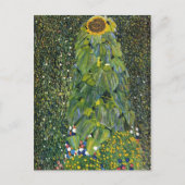 Zonnebloem door Gustav Klimt Briefkaart (Voorkant)