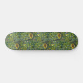 Zonnebloem door Gustav Klimt Persoonlijk Skateboard (Horizontaal)