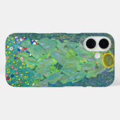 Zonnebloem door Klimt,  bloemen Art Nouveau Case-Mate iPhone Case (Achterkant (horizontaal))