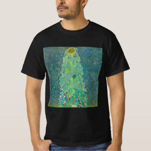 Zonnebloem door Klimt,  bloemen Art Nouveau T-shirt