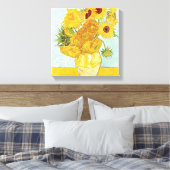 zonnebloem door Vincent Van Gogh, post-impressioni Canvas Afdruk (Insitu (Slaapkamer))