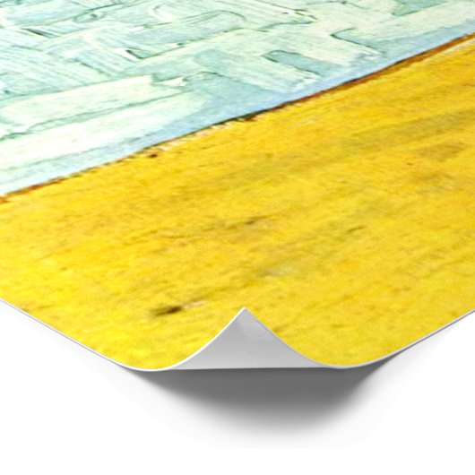 zonnebloem door Vincent Van Gogh, post-impressioni Poster (Hoek)