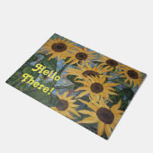 Zonnebloem Doormat Deurmat (Schuin)