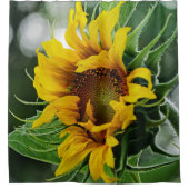 Zonnebloem Douchegordijn (Voorkant)