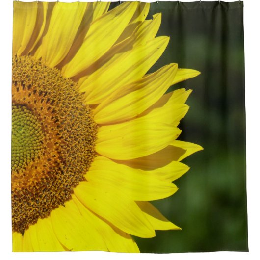 Zonnebloem Douchegordijn (Voorkant)