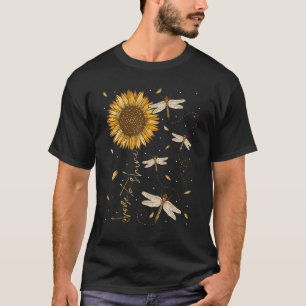 Zonnebloem Dragonfly verkiest een groeidemper te v T-shirt