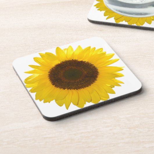 Zonnebloem Drankjes Onderzetter (Linkerzijde)