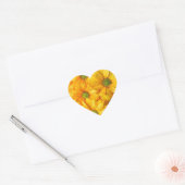 Zonnebloem Dromen Stickers die Terug Lachen (Envelop)