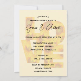 Zonnebloem Eenvoudig Elegant-LOVE repesitief Dinne Kaart