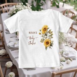 Zonnebloem Elegant Boho Floral Baby shower