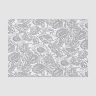 zonnebloem Elegant ontbindmiddel Toile Grey Tissuepapier