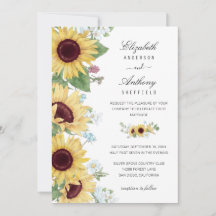 Zonnebloem Elegant Rustic Floral Wedding