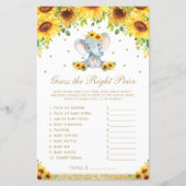 Zonnebloem Elephant-gok voor de juiste prijs (Voorkant)