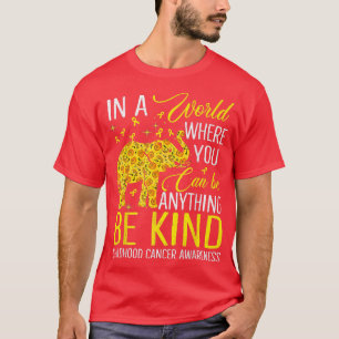 Zonnebloem Elephant is een soort kinderkankerwaren T-shirt