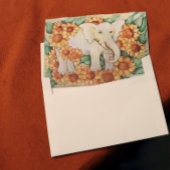 Zonnebloem Elephant Poster