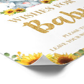 Zonnebloem Elephant Wishes for Baby Sign Activity Poster (Hoek)
