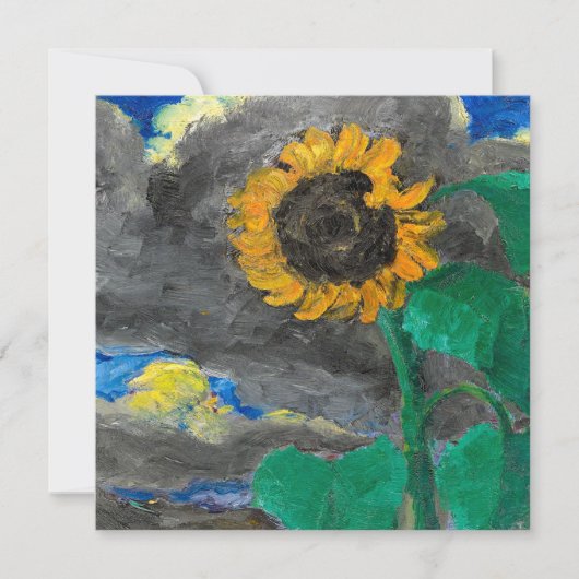 Zonnebloem | Emil Nolde | (Voorkant)