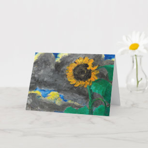 Zonnebloem Emil Nolde Kaart
