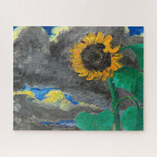 Zonnebloem Emil Nolde Legpuzzel