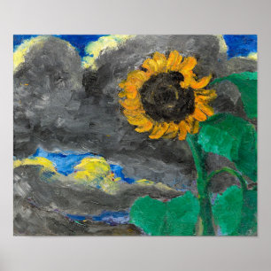 Zonnebloem   Emil Nolde   Poster