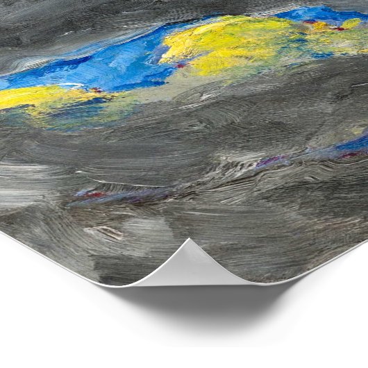 Zonnebloem | Emil Nolde | Poster (Hoek)