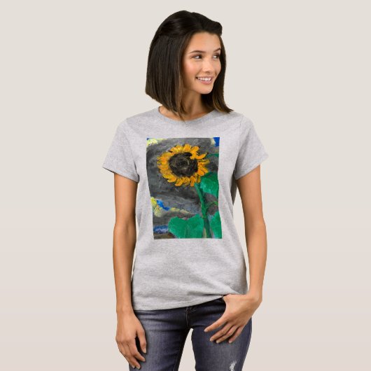 Zonnebloem | Emil Nolde | T-shirt (Voorkant volledig)
