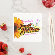 Zonnebloem en ballonnen op witte zweet-zestien