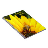 Zonnebloem en bier ~ Notitieboek (Rechterzijde)