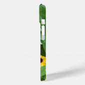 Zonnebloem en bijen iPhone/iPad case (Achterkant / Links)