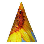 Zonnebloem en bijen partij Pet Feesthoedjes (Rechts)