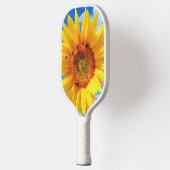 Zonnebloem en bijen Pickleball Paddle (Links)