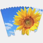 Zonnebloem en bijen Popcorn Box Bedankdoosjes (Ongevouwen)
