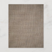 Zonnebloem en -braad, Adverteren Flyer (Achterkant)