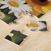 Zonnebloem en Daisy #050 - Legpuzzel (Zijkant)