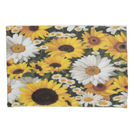 Zonnebloem en Daisy #50 - Kussensloop