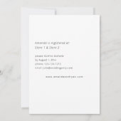 Zonnebloem en eucalyptus Florenz. Vrijgezellenfees Kaart (Achterkant)