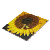 ZONNEBLOEM EN HONINGBIJ, IMBKERIJ, IMBKER TEGELTJE (Zijkant)
