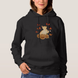 Zonnebloem en karbonade hoodie