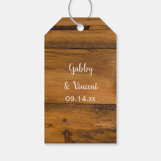 Zonnebloem en langsheen Labels voor het winnen van Cadeaulabel (Achterkant)