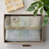 Zonnebloem en Libelle Serie Ontwerp 13 Tissuepapier (Geschenk)