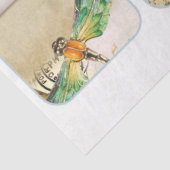 Zonnebloem en Libelle Serie Ontwerp 7 Tissuepapier (Detail)