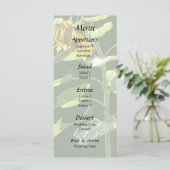 Zonnebloem en Mus Menu (Staand voorkant)