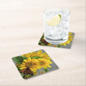 Zonnebloem en Onderzetter van gewone en zwarte vli (Insitu)