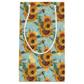 Zonnebloem en ontwerp van de Bee-reeks Tien Klein Cadeauzakje (Voorkant)