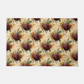 Zonnebloem en Ranunculus Deurmat (Voorkant)