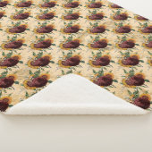 Zonnebloem en Ranunculus Sherpa Deken (3/4)